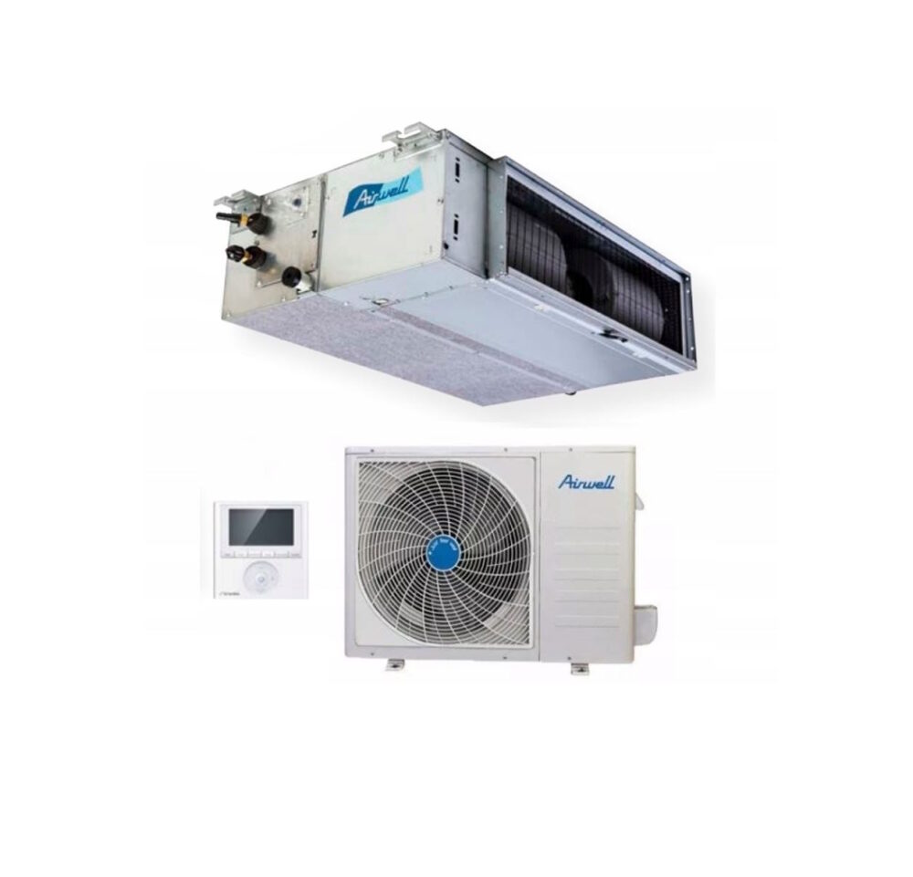 Set Airwell Canalizzata Mod. Ddmx 12000 Btu/H