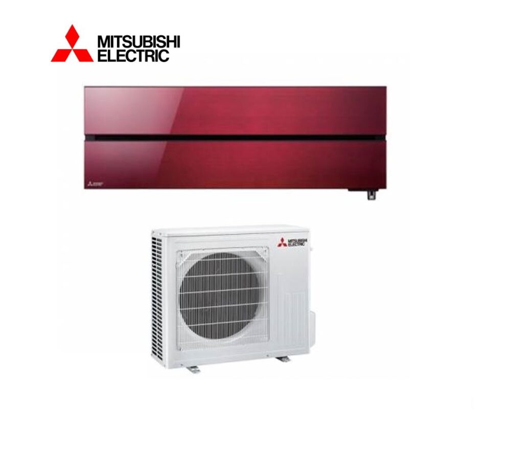 Mitsibishi Electric Mod.Ln35Vgr-12000 Btu/H-Kirigamine Style Red Inc/Wifi